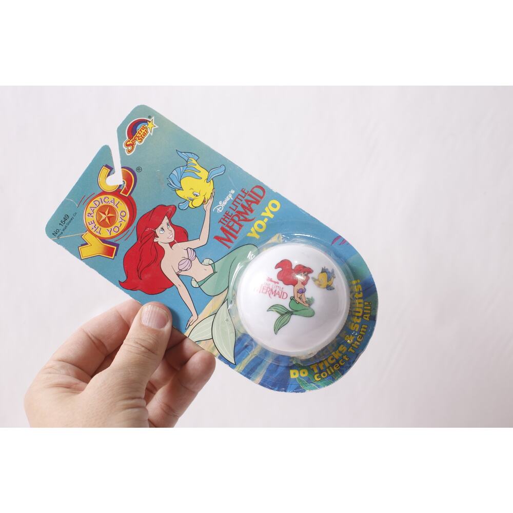 Disney The Little Mermaid Yo-Yo Toy 1991 Spectra Star Vintage ~ 260331-WH 1047